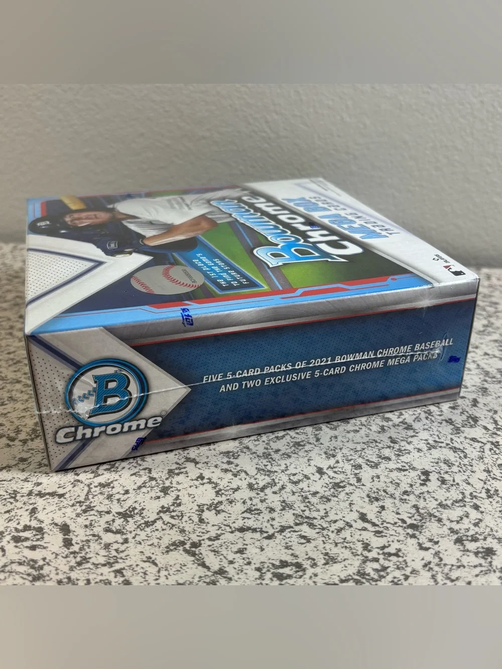 2021 Bowman Chrome MLB Baseball Factory Sealed Mega Box New